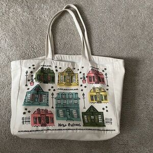 Colorful New Orleans Tote Bag